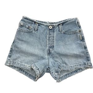 Vintage Silver Light Wash Shorts Size 27